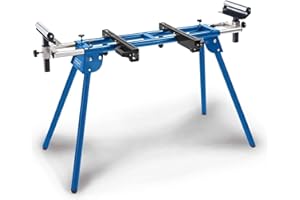 Scheppach UMF2000 Universal Mitre Saw Stand | Foldable, Portable & Compact Saw Base | 250kg Load | 2m Arm | Fits 95% of Evolution, Makita, DeWalt, Bosch, Ryobi, Einhell Power Tools