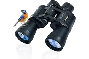 ECLARE 20x50 High Powered Binoculars for Adults, Waterproof Compact HD Binoculars with BAK4 Prism, FMC Lens, Binocularsfor Bird Watching Hunting Stargazing and Traveling (Includes Carrying Bag)