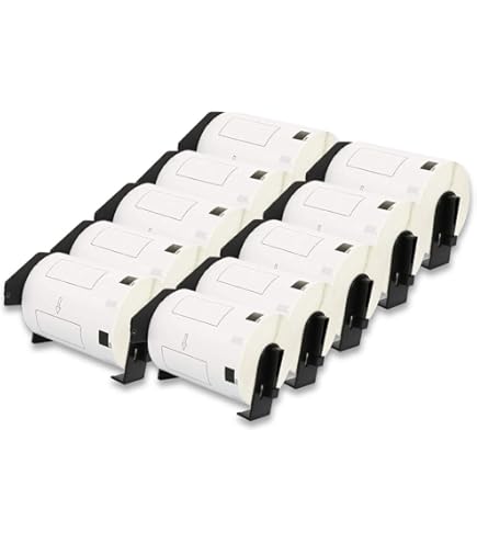 Brother DK-11241 compatible labels, 102 x 152mm, 200 etiketten