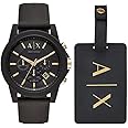 Armani Exchange Orologio Cronografo Quarzo Uomo con Cinturino in ...