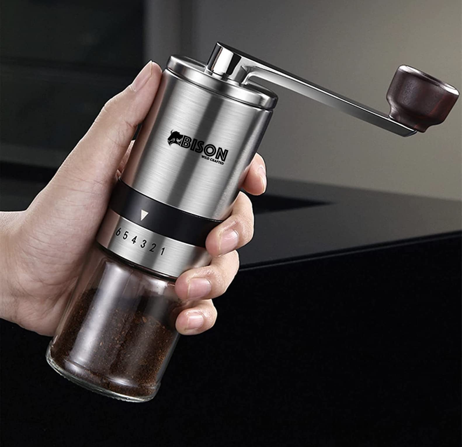 Bison Manual Coffee Grinder Review: Premium Stainless Steel Burr Mill