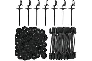 LMYDIDO 30 pezzi Clip di protezione del pannello solare, kit di clip di fissaggio in nylon per pannello solare per recinzione di piccioni