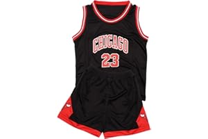 FUTERLY Completo Basket Bambino,2 Pezzi Completo Basket Ragazzo,Divisa Basket Bambino,Maglia Basket Bambino,Canotta Basket Bambino e Pantaloncini,Completi Basket Bambino 8-10 Anni