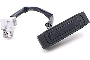 HISports Heckklappe Schalter, Heckklappenöffner ，Kofferraumschalter für Qashqai J10 J10+2 2006-2013 Note 2005-2012，Taster Kofferraum Kofferraumdeckel Öffner Hecköffner Ersatz