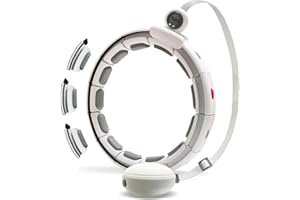 LETAO Smart Hula Hoop per adulti e principianti, 16 pneumatici Hoola Hoop regolabili per peso