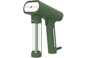 STEAMONE - Steamer Defroisseur Vapeur Portatif - Fer à Repasser de Voyage - Haute Puissance 2000W - Grande Autonomie et Réservoir 150ml - Cable 3m - Repasse les Tissus Délicats - KARL GREEN EUNS150G