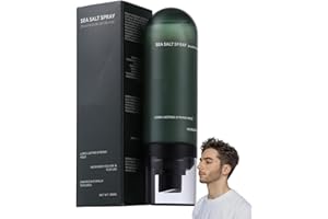 CROWNLITE Sea Salt Spray, Natural Textured Finish Sea Salt Spray for Hair, Volumizes & Texturizes, Light & Non-Greasy, Men's Texturizing Surf Spray, Ideal for All Hair Types, Curl and Beach Waves Spray for Hair