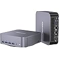GEEKOM AI Mini PC GT1 Mega - Intel Core U9-185H Processor(16 Cores/ 22 Threads,Up to 5.1GHz),32GB DDR5+2TB SSD,2.5Gbps Dual LAN Port, Mini PC Windows 11Pro/WiFi 7/ Real-time AR/4K/ BT5.4