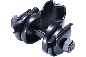 Bynccea Cycling Seat Clamp Bicycle Seat Adapter for Standard Rail Saddles