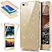 Produktbild KunyFond Hülle für Sony Xperia Z5 Compact,Sony Xperia Z5 Compact Silikon Schutzhülle [Front + Back Rundum Double Protective],Bling Glänzend Glitzer Kristall Silikon Hülle Full Body Beidseitiger 360°Schutz Transparent TPU Handyhülle Stoßdämpfend Komplette Gehäuse Crystal Kirstall Case Weichem Flexible Silikon Schutzhülle Handy Gürtel Tasche Hülle Case Cover Fall-Abdeckung Etui TPU Bumper Schale für Sony Xperia Z5 Compact/Z5 Mini (Glitzer Gold)