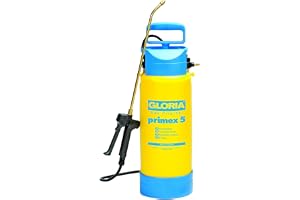GLORIA Tryckspruta primex 5 | Med mässingslans & kompressoranslutning