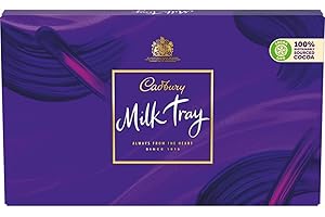 Cadbury Milk Tray Chocolate Box, Assorted Milk Chocolates Gift Set for Birthdays, Christmas Treat for Stockings, Sharing or Gifting, 78 g (Pack of 1)