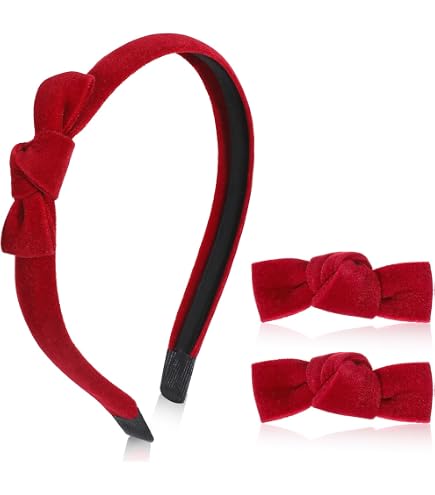 Serre-Tête à Grand Nœud Vert - Accessoire Cheveux Pour Fête, Cosplay, Halloween, Noël - Femmes Et Filles