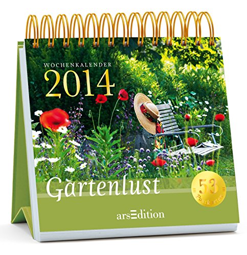 Gartenlust 2014: Postkartenkalender