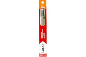 LACER - Cepillo de Dientes Extrasuave, Para Hiperestesia Dental, Ideal Encías Delicadas, Filamentos Tynex, Máxima Eficacia, Elimina la Placa Bacteriana