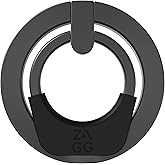ZAGG Halka &Ccedil;ıt&ccedil;ıt 360, Manyetik Halka Aksesuarı - 360 Derece D&ouml;nd&uuml;rme, Destek &Ccedil;ubuğu ile G&uuml;venli Tutuş - S&uuml;per G&uuml;&ccedil;l&uuml; Mıknatıs