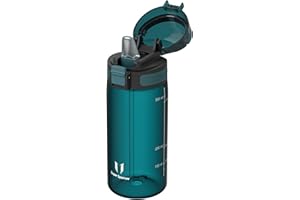 ‎SUPER SPARROW Super Sparrow Trinkflasche - TouchSip Wasserflasche - 500ml, 750ml, 1000ml - BPA-frei - Ideale Sportflasche - Strohhalm Tritan Flasche für Sport, Outdoor und Camping - Leicht, Nachhaltig