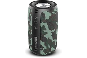ZEALOT Cassa Bluetooth,Altoparlante Portatile,Outdoor,Bluetooth 5.0,Impermeabile, Stereo Rumoroso,Bassi Incredibili,1500 Minuti Tempo di gioco con AUX/TF/USB per viaggi a casa