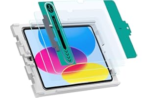 ESR 2 Pezzi Pellicola Protettiva per iPad 11°/10° Gen A16/A14 (11/10.9", 2025/2022), Vetro Temperato, Protezione per lo Schermo per Supporto di Facile Applicazione, Resistente ai graffi, Chiarezza HD