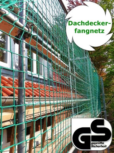 Dachdeckerfangnetz Seitenschutznetz 2 x 10m LAGERWARE aus 12/2016 Angebotspreis - 3