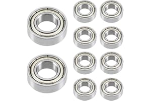 ANGEEK 688 ZZ 688ZZ Miniature 688-ZZ 688ZZ Roulement à billes en métal double plaque 10 8 x 16 x 5 mm