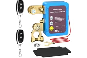 YXRRVING Kill Switch for Car, 12V Remote Battery Disconnect Switch 240A, Car Battery Kill Switch Anti Theft, Automatic Cut/Shut Off Switch for Auto, RV, ATV,Truck, Boat 11
