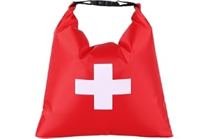 Vistnale Vattentät första hjälpen-kit bärbar lätt båt torrväska multifunktionell utomhus nödsituation överlevnadskit för backpacking, vandring, fiske, camping