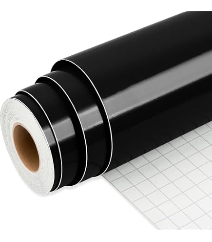 Rouleau Vinyle Adhésif Argent Chromé – 30 X 305 Cm, Permanent, Pour Déco Et Bricolage
