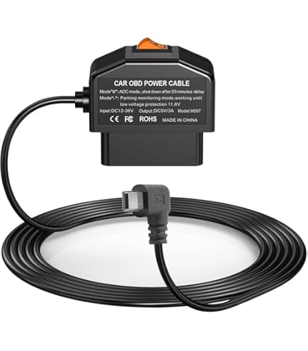 CÂBLE D'EXTENSION DE Caméra De Tableau De Bord Efficace Mini 4 Broches