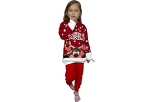 LUXE DIVA Maglione natalizio unisex lavorato a maglia Rudolph