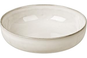 Broste Copenhagen Nordic Sand flache Schale Ø 17cm, beige