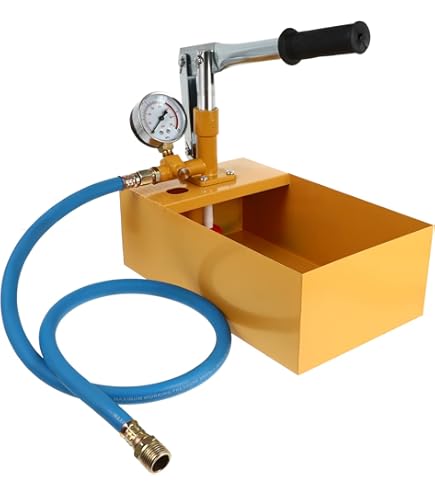 Pompa Idraulica Manuale 40KG/4MPA - Per Test Di Tenuta E Pressione - Foto 7