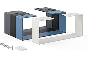 HOLZBRINK Gambe per tavolo in metallo Avorio 1 Pezzo | Gambe per tavolo/struttura per tavolo,tavolino, tavolo da pranzo, scrivania, panca | gambe 37x15cm