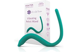 Intimate Rose Pelvic Wand with Vibration for Pelvic Muscle Pain Relief - Pelvic Physical Therapy Use for Trigger Point & Tender Point Release – Men & Women