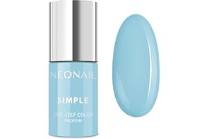 NEONAIL PROFESSIONAL NÉONAIL 7836-7 Blau Xpress UV Nagellack 3in1 Simple One Step Color Protein, 7.2 ml