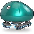 PERLEVI Electric Scalp Massager Rechargeable Head Relaxer for Instant Stress Relief, Enhanced Scalp Care & Hair Growth, IPX7 Waterproof Design for Home, Office, Travel & Gift Giving