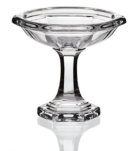 CRISTALICA Schale Gianna, Transparent, Aus Bleikristall, D 22 Cm – Handarbeit