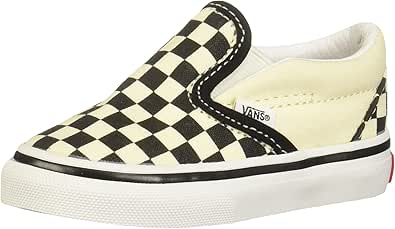 white slip on vans amazon