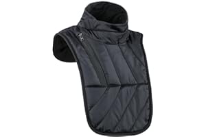 FINEVERNEK Chauffe-cou Moto, Cache cou Hiver, Tour de cou et de Poitrine de Moto, Coupe-vent et Imperméable, Couvre-cou Ajustable et Respirant pour Hommes et Femmes, pour Activités de Plein Air