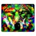 Produktbild thikin Wild Animal Print Artistic Computer Gaming Maus Pad 24 x 20 cm Zoll non-slippery Boden Mauspad mehrfarbig wolf