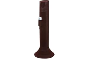 Kisbeibi Fan Du st Copertura Torre Protettiva Fan Du st Guard Piano Piedi Torre Ventilatore Copertura Per Home Office Accessori (Marrone Scuro)