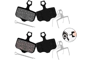 PEAKTOP 2 Paires Plaquettes De Frein Vélo, Plaquettes De Frein VTT Résistantes à l'usure, Plaquettes Frein Vélo, Plaquettes Frein Disque pour Avid Elixir 1 3 5 7 9 R CR Mag Sram X0 XX X7 X9 XXWC DB1 DB3 DB5