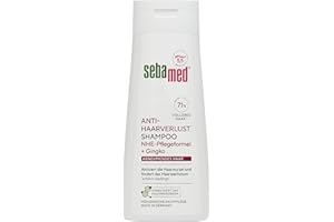 ‎SEBAMED Sebamed Anti-Haarverlust Shampoo, Shampoo gegen Haarausfall, für kräftiges und gesundes Haar, fördert das Wachstum und aktiviert die Haarwurzel, bis zu 71% volleres Haar*, 200 ml