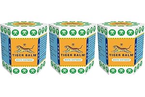 YEPPLO Balsam Tygrysi - 3 x Biały - Chłodzący - 3 x 21 ml