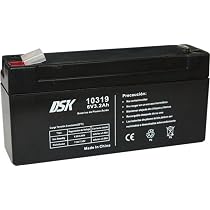 Batterie Plomb AGM DSK 12V 2.9Ah - Scellée Et Rechargeable - Pour Alarmes, Jouets, Mobilité