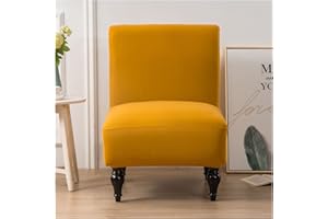 POIUYT Fodera per Sedia Senza Bracciolo Elasticizzato Copripoltrona 1 Posto Fodera Coprisedia Copridivano Senza Braccioli Rimovibili ​e Lavabili per Hotel Camera da Letto-caffè (Color : I, Size : 1PC)