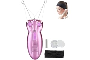 ‎WAYCOM WAYCOM Damen Gesichts-Haar-Entferner Elektrische Frauen-Sch?nheit Epilierer Gesichts-Threading Haarentfernung Rasierer Gesicht Massager Pull Faces Delicate Device Depilation