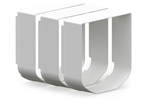 Sure Petcare SureFlap Tunnel Extender, Compatible with SureFlap Microchip Cat Flap & Cat Flap Connect, Wall Installation Accessory, White (Pack of 3)