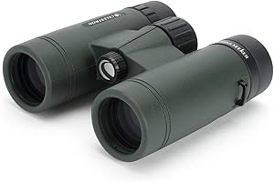 Celestron 71402 TrailSeeker 10x32 BaK-4 Prism Binoculars, Black