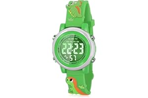 SUPZOE Dinasour Gifts for Girls Age 3-9 - Kids Watch Girls - Boys Girls Waterproof Watch - Toys for Kids Age 4 5 6 7 - Birthday Gifts for 5-7 Year Old Girls - Stocking Stuffers for Girls Boys